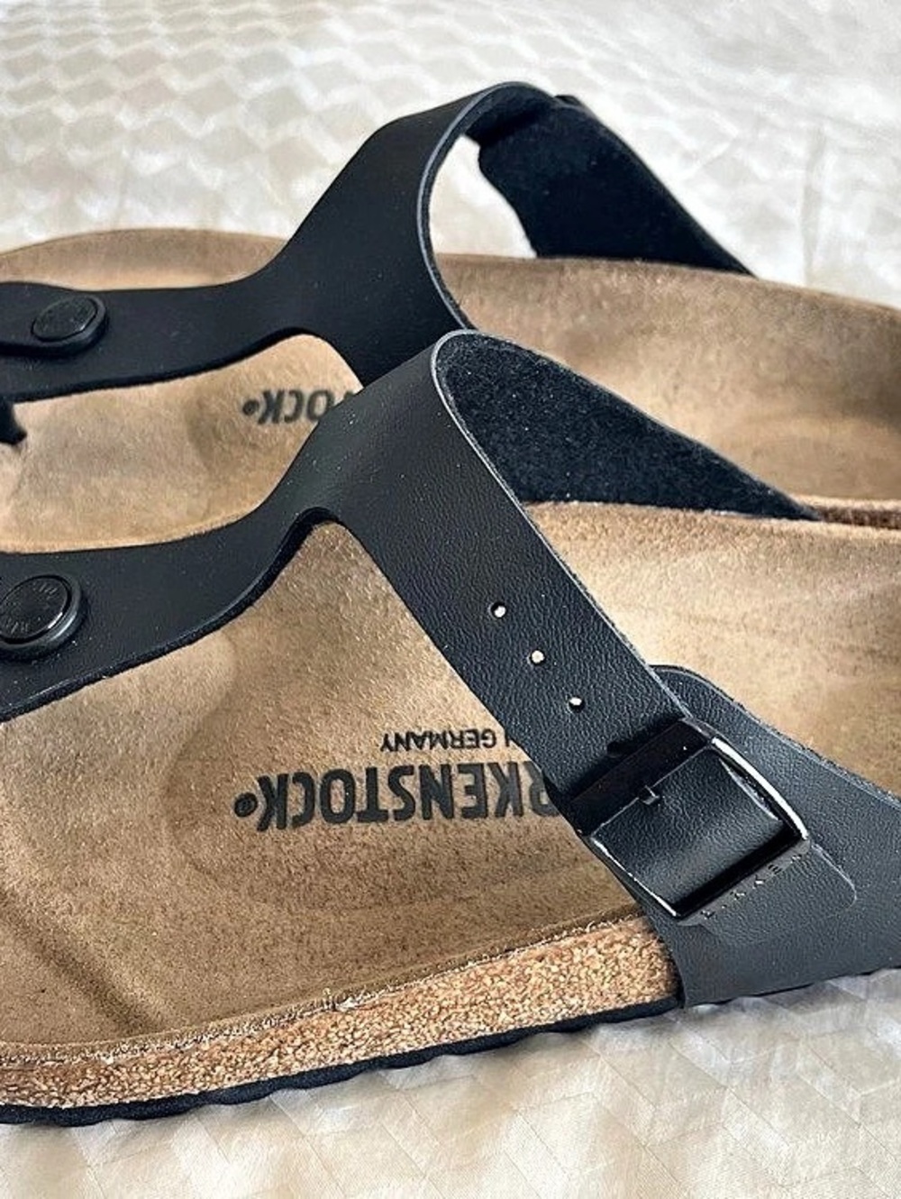 Birkenstock Gizeh Black Sandals EU 39
